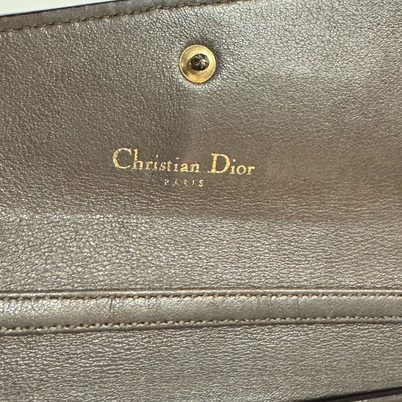 Dior leather saddle wallet on chain - Picture 13 of 16
